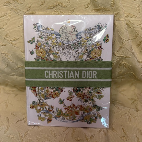 Christian Dior notebook- Green